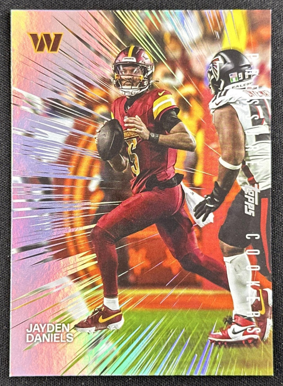 Jayden Daniels 2026 Topps Flagship Pressure Cookers Commanders