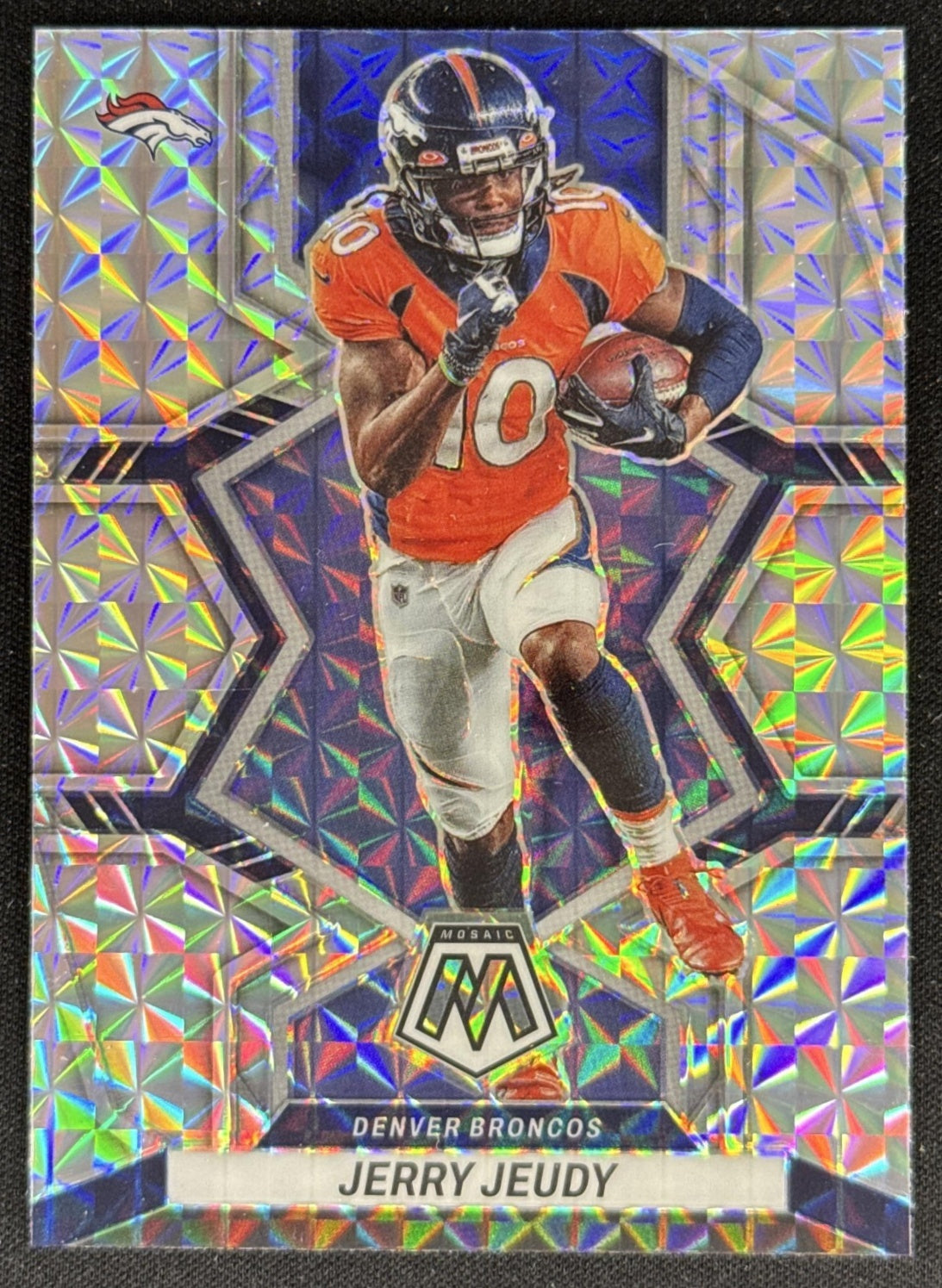 Jerry Jeudy 2022 Panini Mosaic Broncos Default Title Sports Trading Card