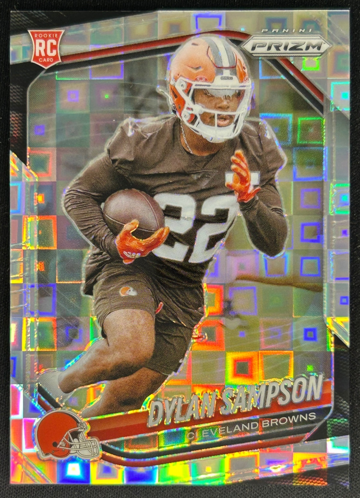 Dylan Sampson 2025 Panini Prizm Pandora /400 Browns Sports Trading Cards