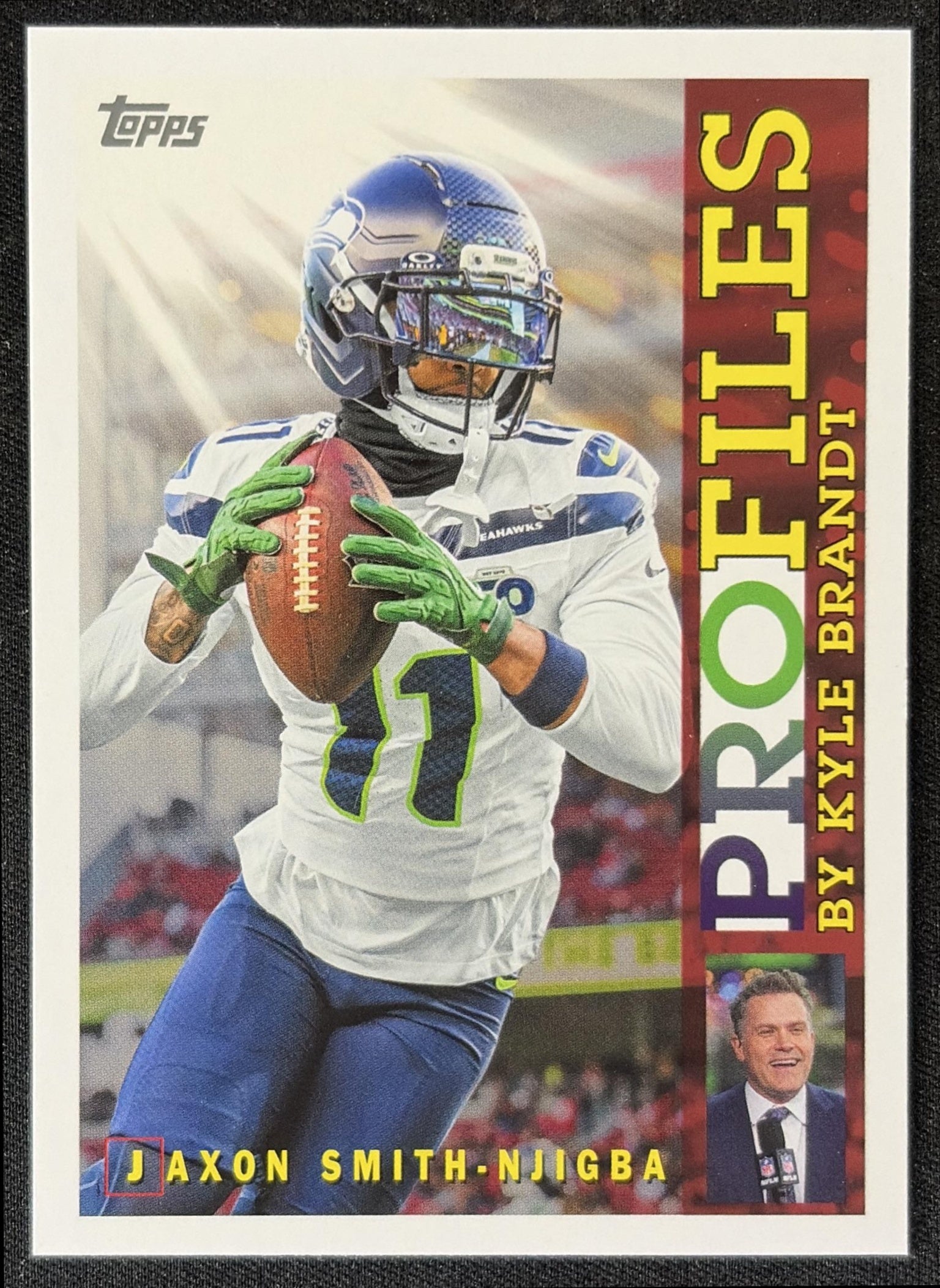 Jaxon Smith-Njigba 2026 Topps Profiles Seahawks front