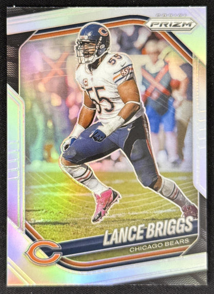 Lance Briggs 2025 Panini Prizm Silver Bears Sports Trading Card