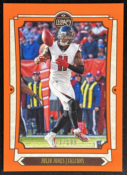 Julio Jones 2019 Panini Legacy Orange /199 Falcons