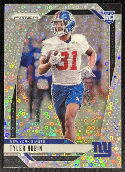Tyler Nubin 2024 Panini Prizm No Huddle Giants