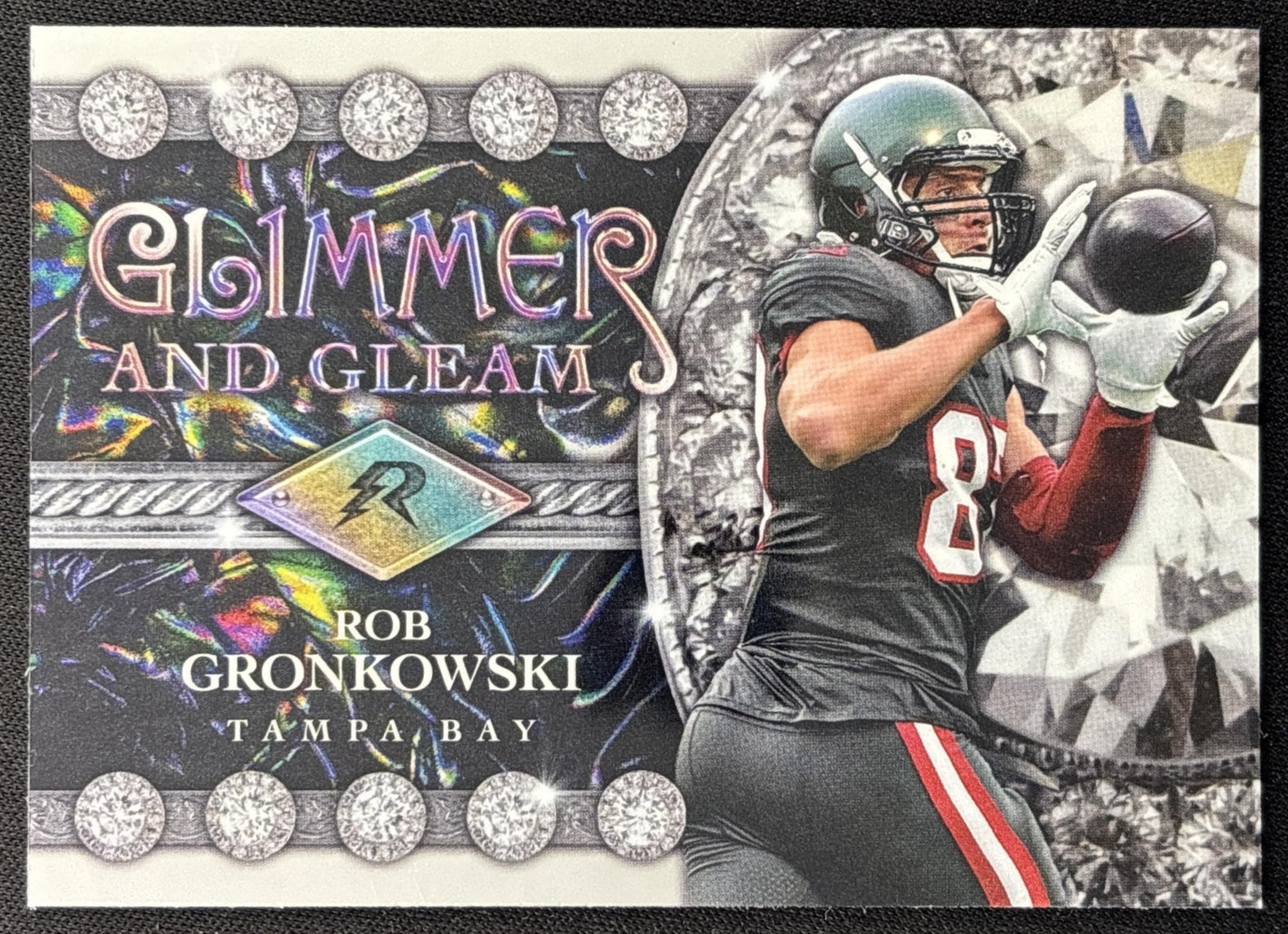 Rob Gronkowski 2024 Topps Resurgence Glimmer and Gleam Buccaneers