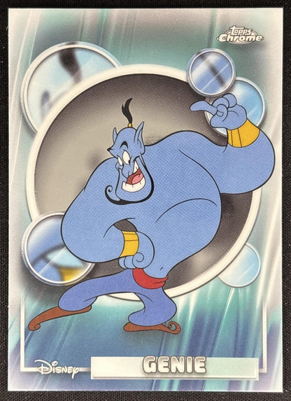 Genie 2026 Topps Chrome Disney Aladdin front