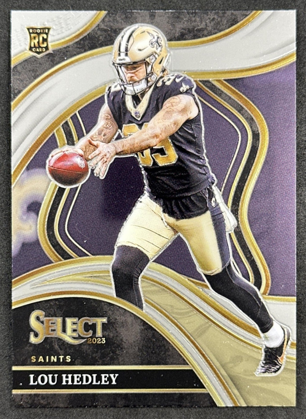Lou Hedley 2023 Panini Select Club Level Saints Front