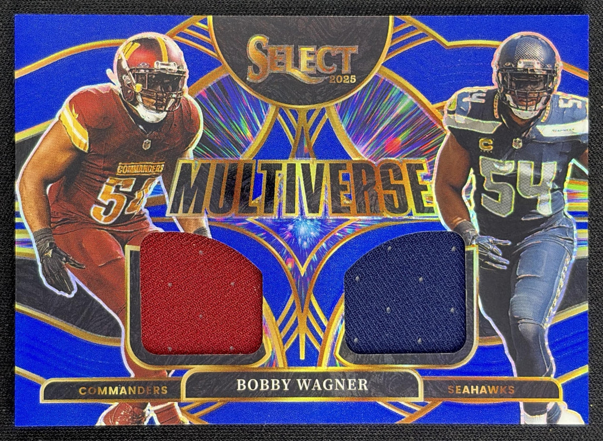 Bobby Wagner 2025 Panini Select Multiverse Jerseys Blue Prizm