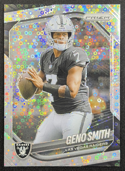 Geno Smith 2025 Panini Prizm No Huddle Raiders