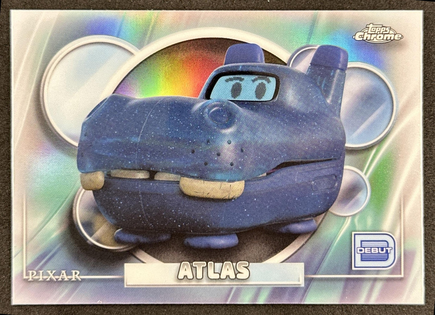 Atlas 2026 Topps Chrome Disney Refractor Front