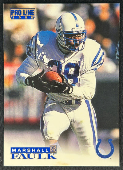 Marshall Faulk 1996 Pro Line Colts