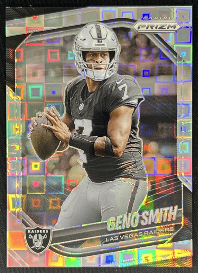 Geno Smith 2025 Panini Prizm Pandora /400 Raiders Football