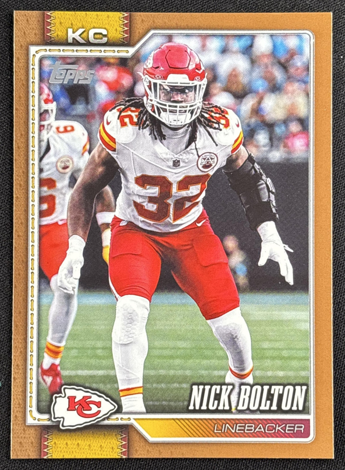 Nick Bolton 2026 Topps Gold /2026 Chiefs Kansas City Chiefs