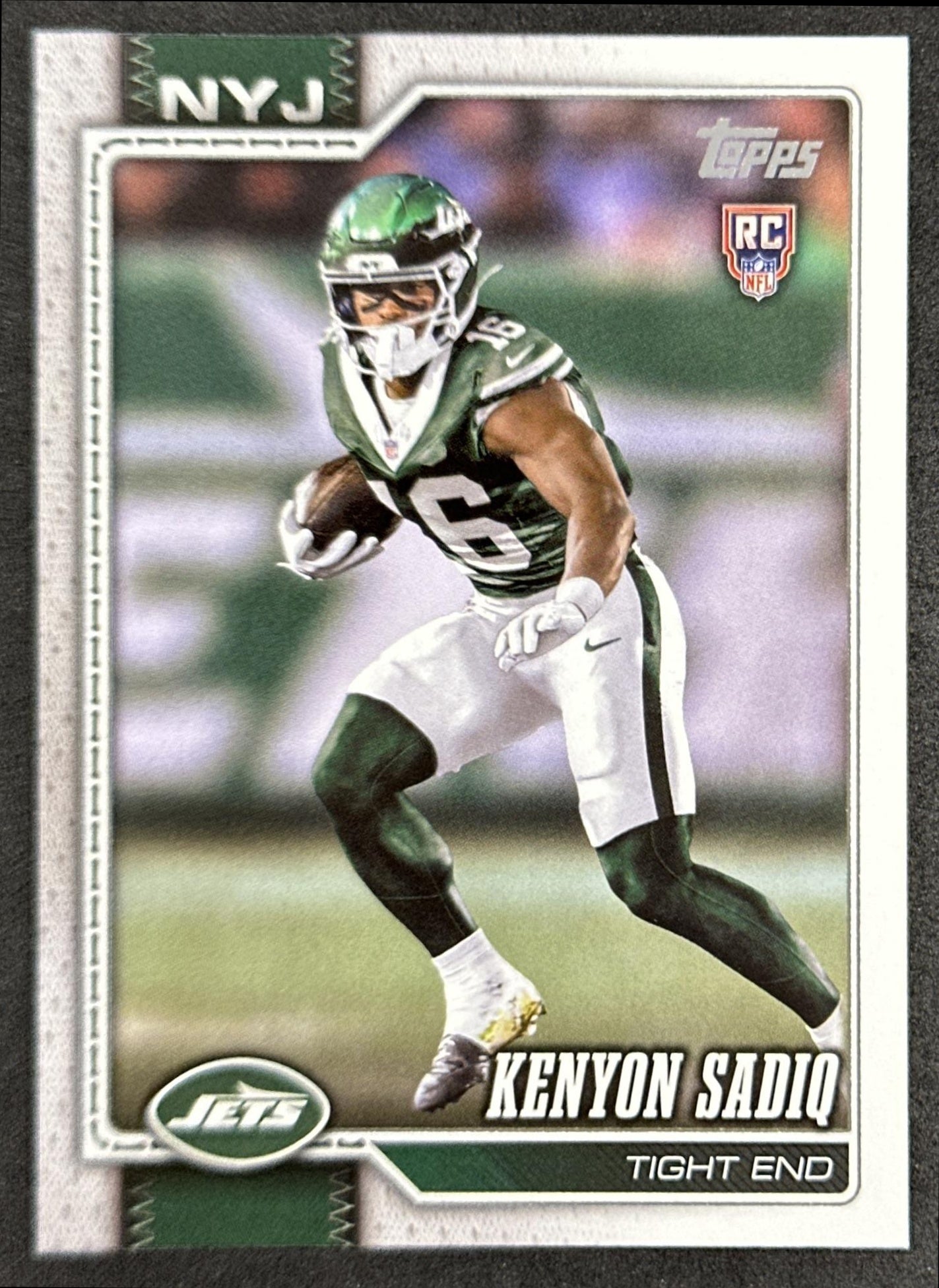 Kenyon Sadiq 2026 Topps Flagship Rookie Jets Sports Trading Card
