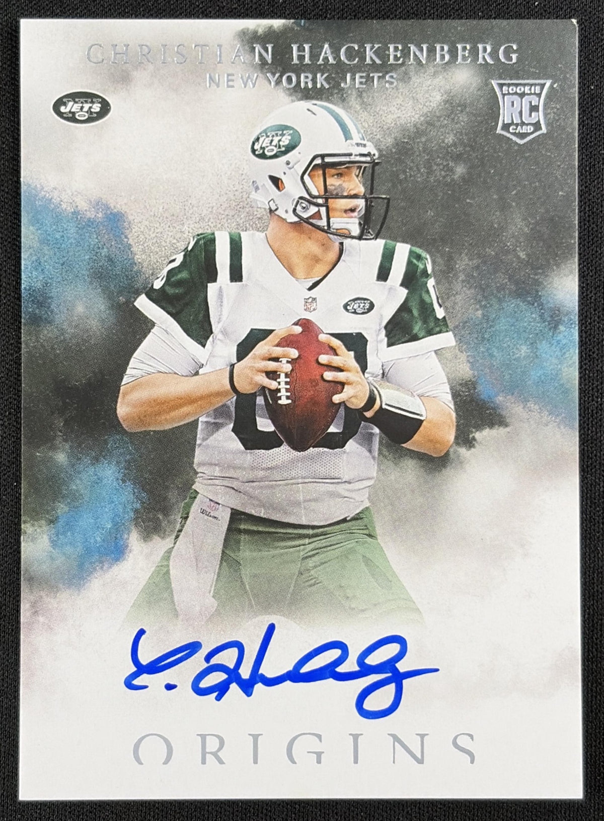 Christian Hackenberg 2016 Panini Origins Auto Rookie Jets