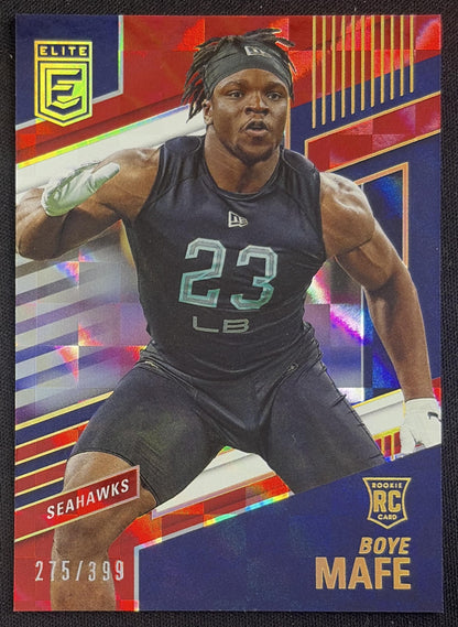 Boye Mafe 2022 Panini Donruss Elite Red /399 Seahawks