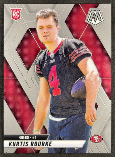Kurtis Rourke 2025 Mosaic Rookies 49ers Sports Trading Card