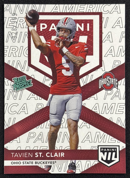 Tavien St. Claire 2026 Panini NSCC Silver Pack /399