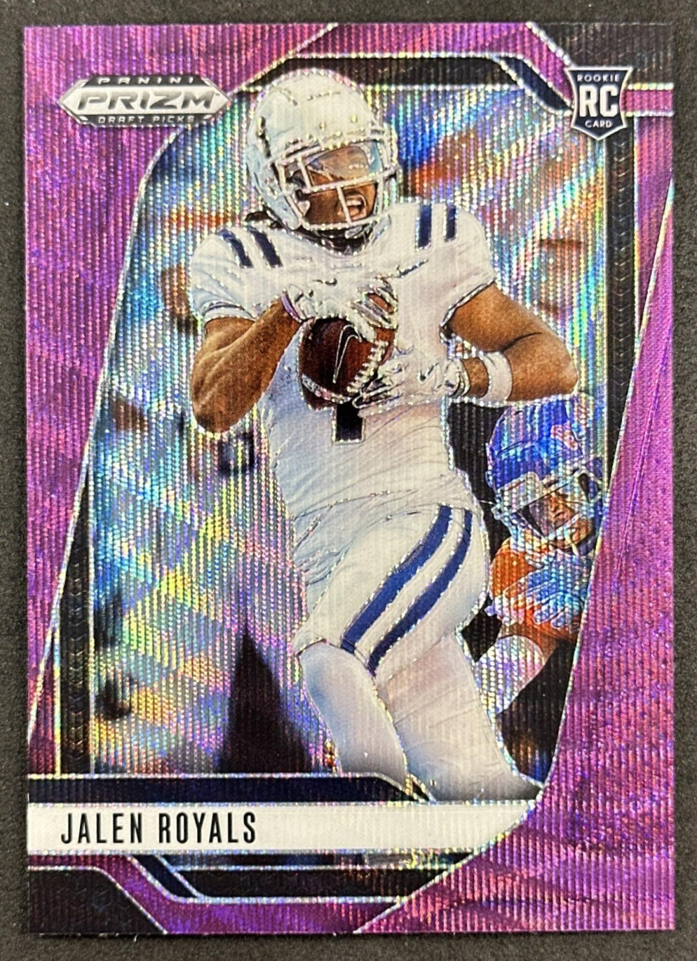 Jalen Royals 2025 Panini Prizm Draft Picks Purple Wave Chiefs