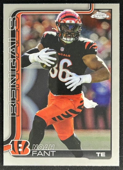 Noah Fant 2025 Topps Chrome Bengals Default Title