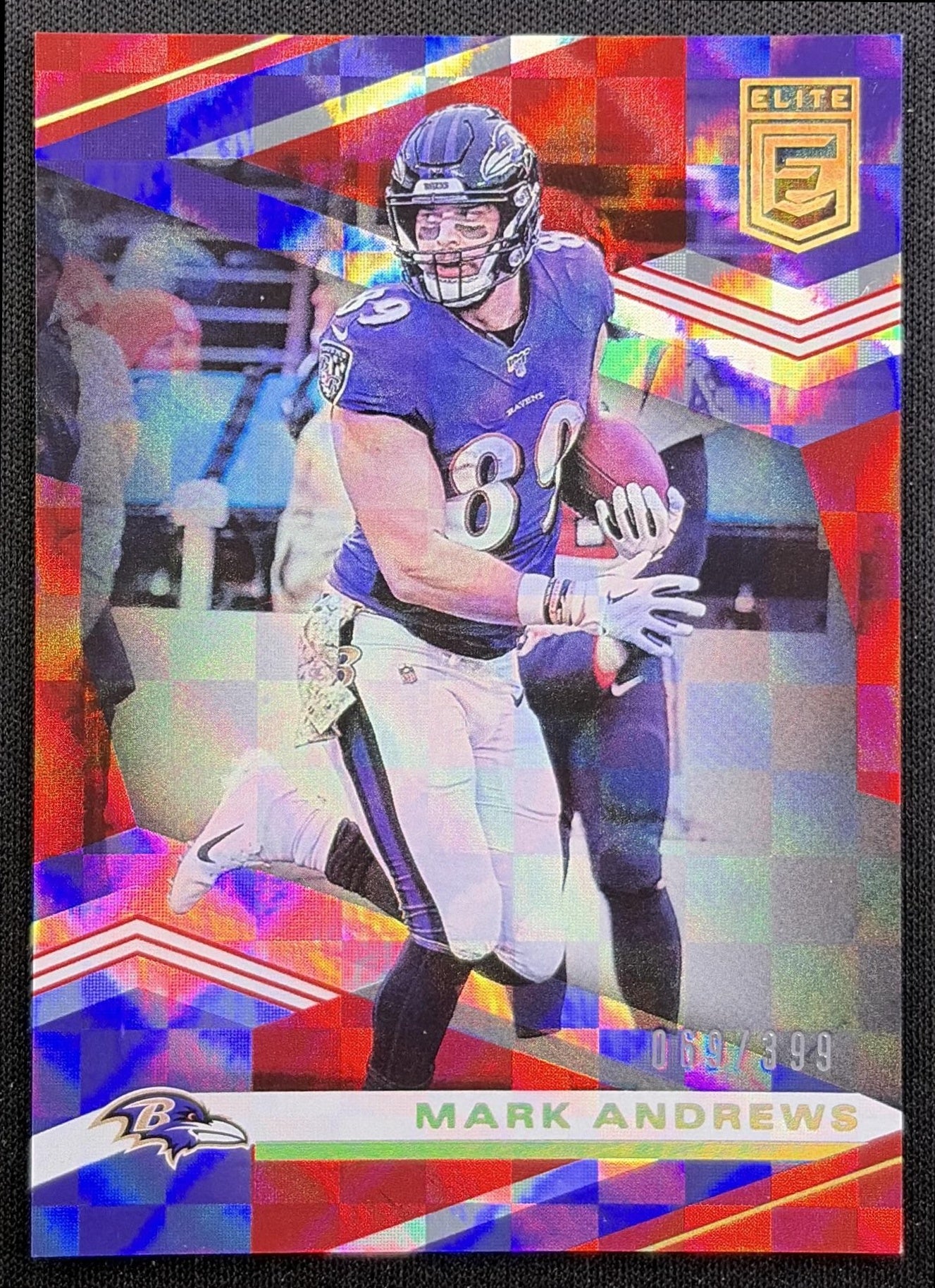 Mark Andrews 2020 Panini Donruss Elite Red /399 Ravens