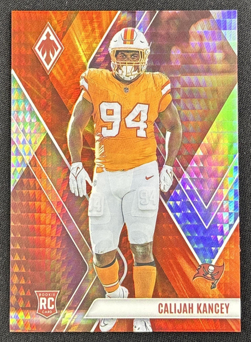 Calijah Kancey 2023 Panini Phoenix Fire Burst /340 Buccaneers