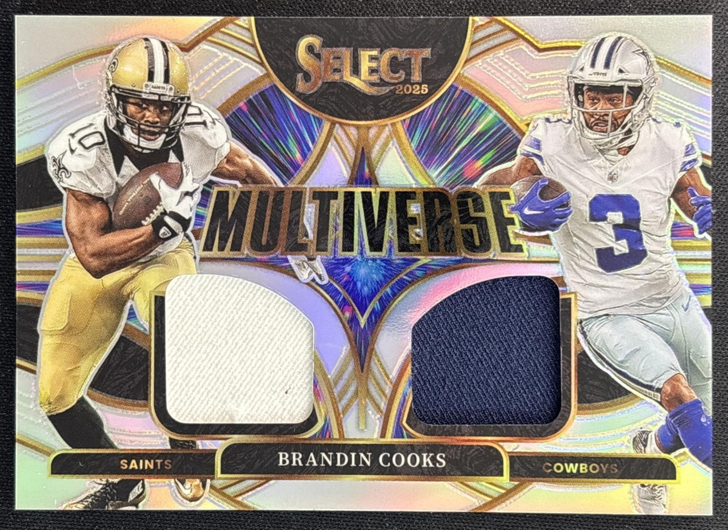 Brandin Cooks 2025 Panini Select Multiverse Jerseys Silver Prizm /149