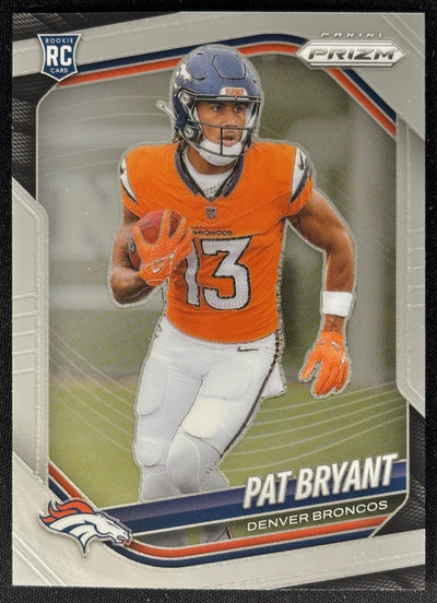 Pat Bryant 2025 Prizm Broncos Sports Trading Card