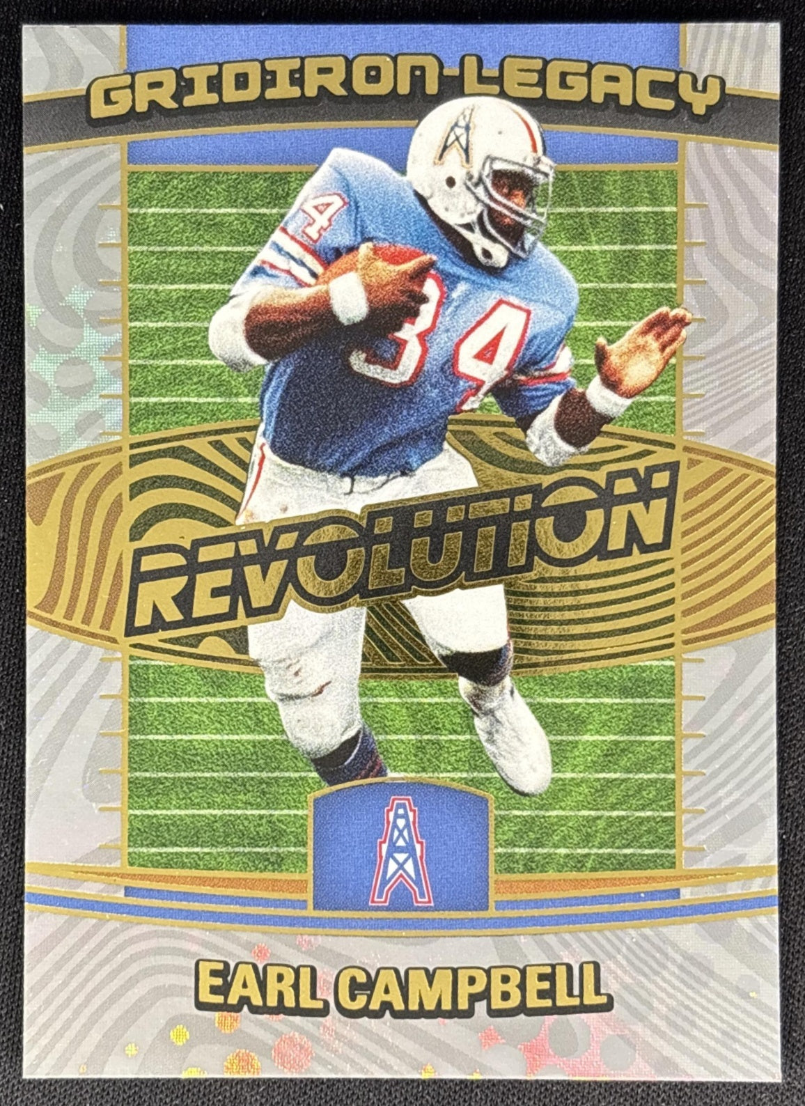 Earl Campbell 2025 Panini Revolution Gridiron Legacy Titans Oilers Sports Trading Cards
