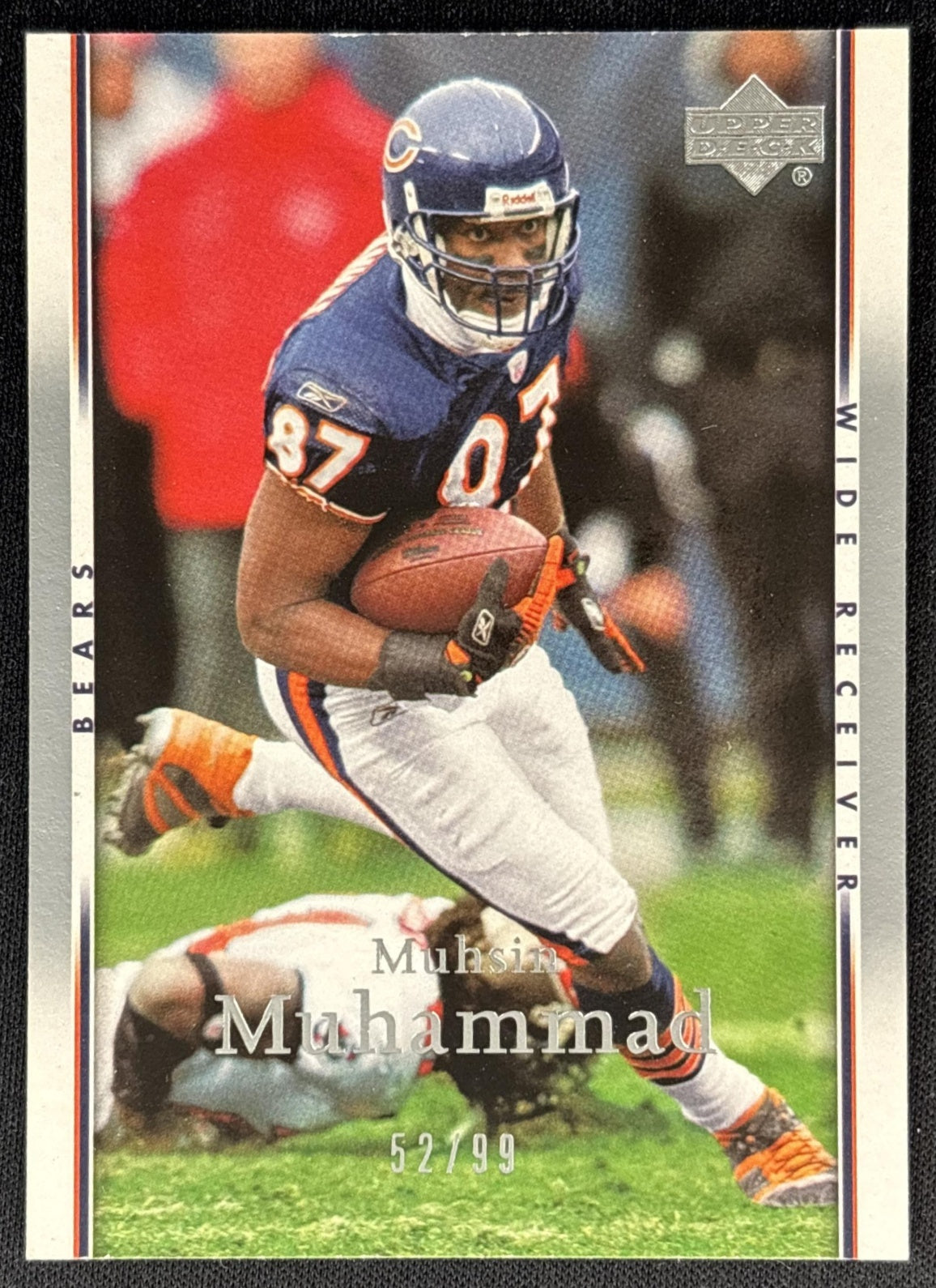 Muhsin Muhammad 2007 Upper Deck Silver /99 Bears