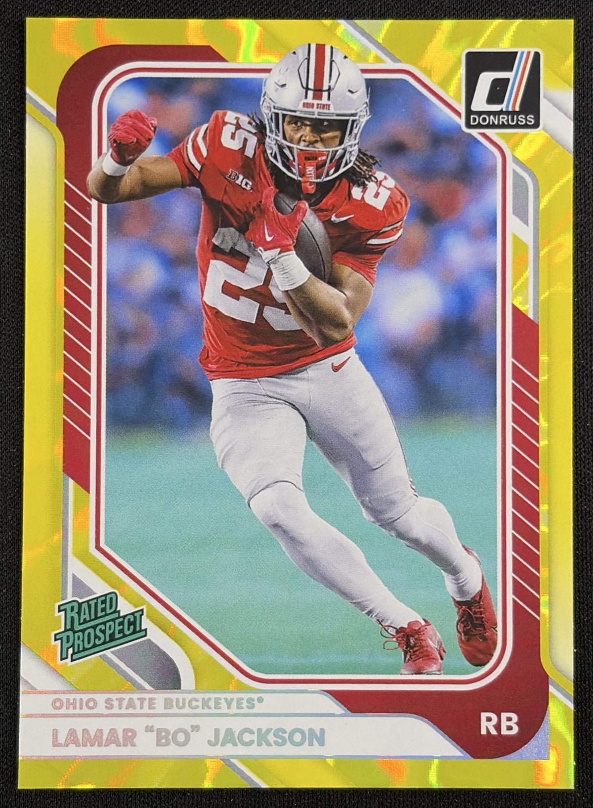 Lamar "Bo" Jackson 2026 Panini Donruss Lighting Buckeyes