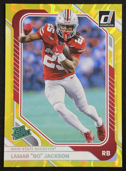 Lamar "Bo" Jackson 2026 Panini Donruss Lighting Buckeyes