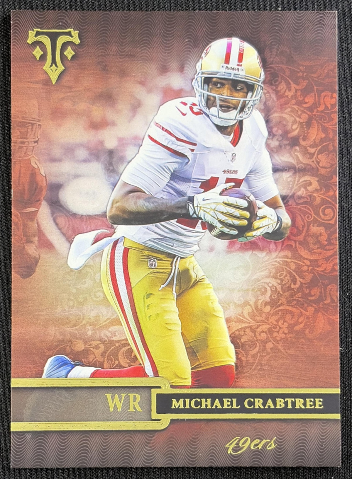Michael Crabtree 2014 Topps Triple Threads 49ers