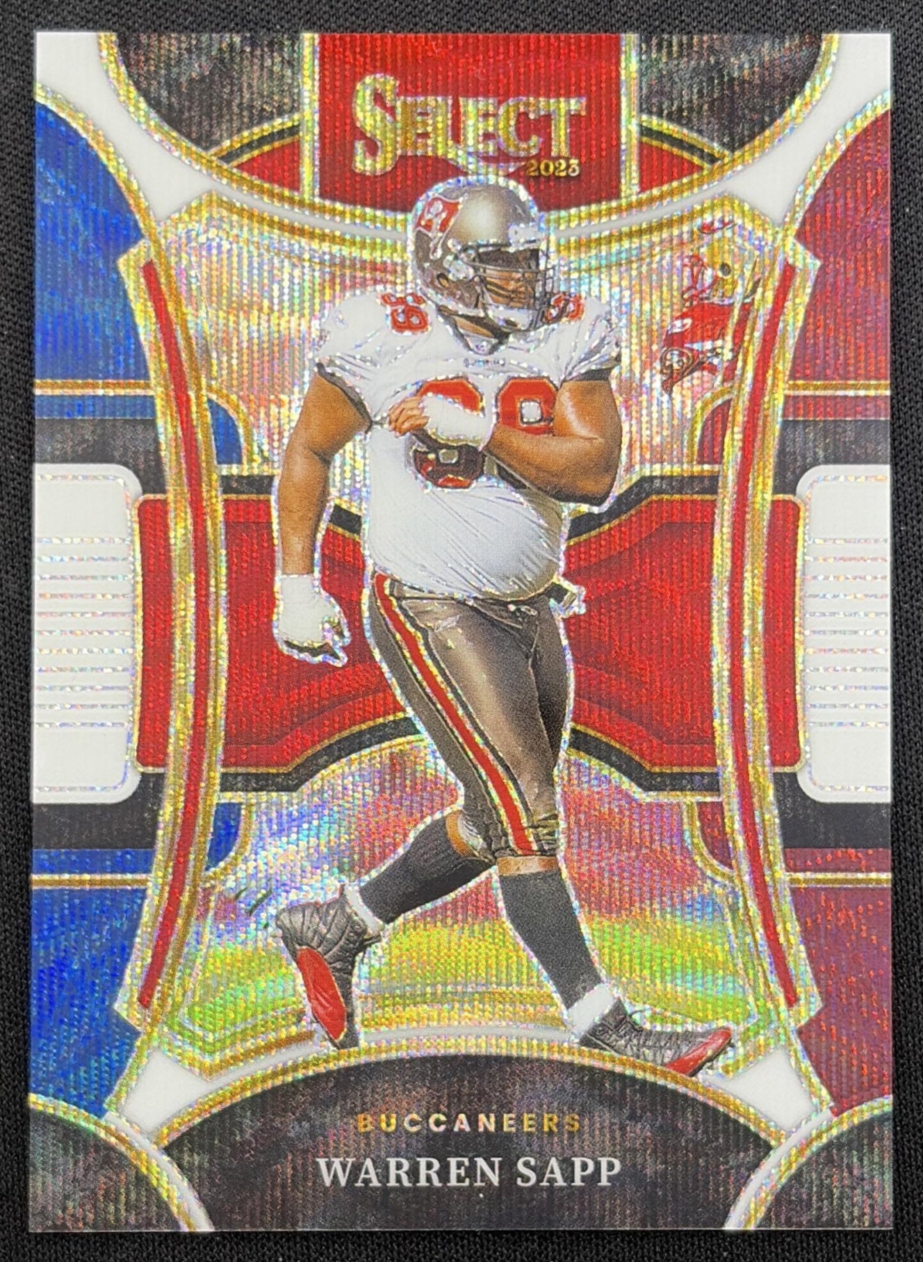 Warren Sapp 2023 Panini Select Tri Color Prizms /149 Buccaneers