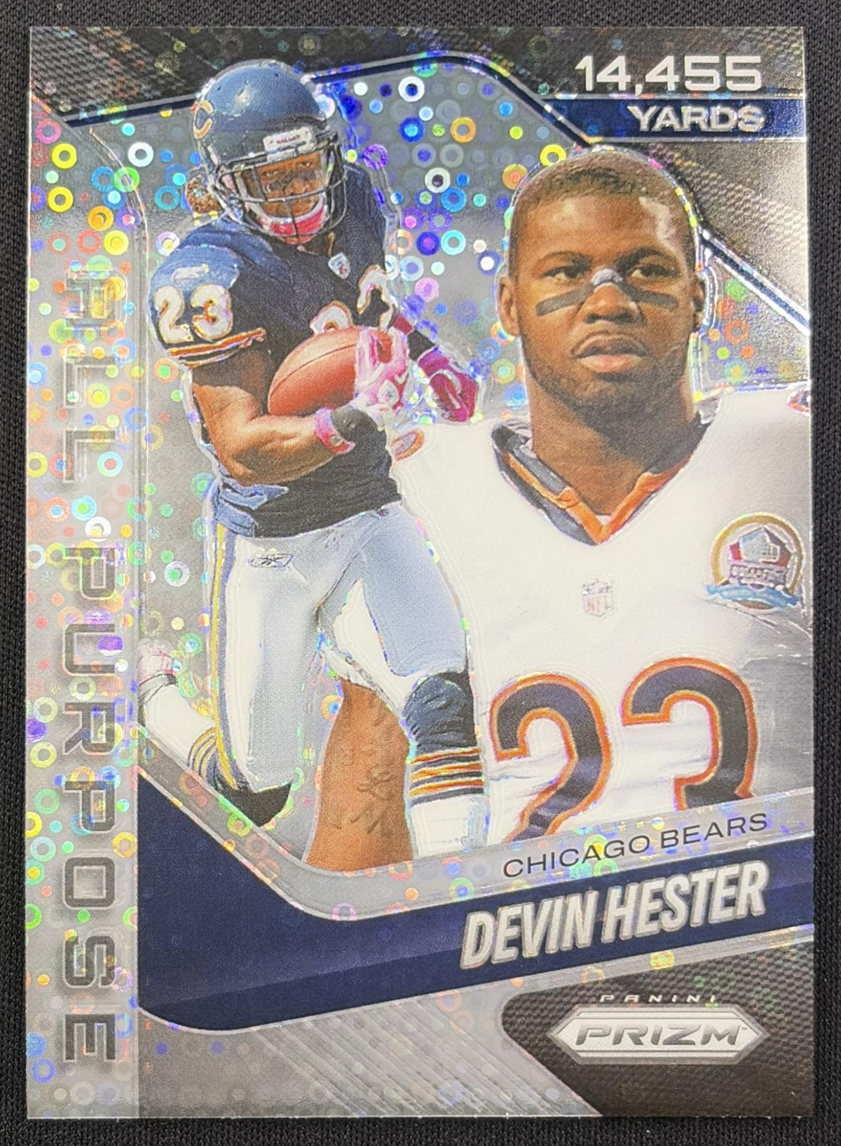 Devin Hester 2025 Panini Prizm All Purpose No Huddle Bears Chicago Bears