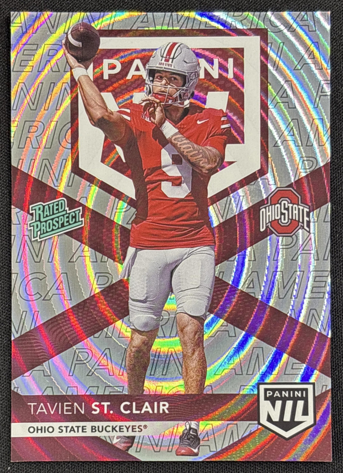 Tavien St. Claire 2026 Panini NSCC Silver Pack