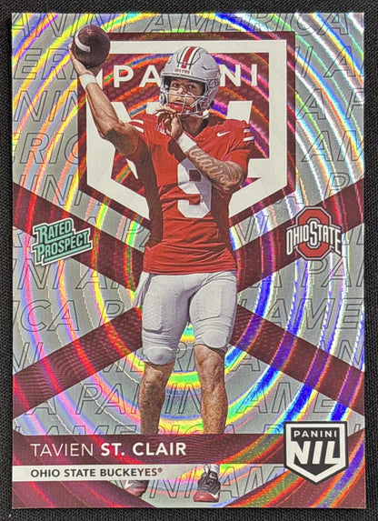 Tavien St. Claire 2026 Panini NSCC Silver Pack