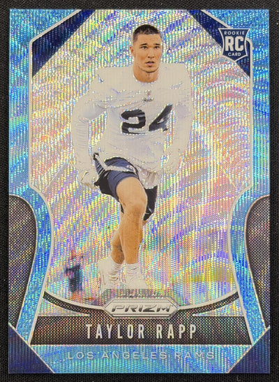 Taylor Rapp 2019 Panini Prizm Blue Wave /199 Rams