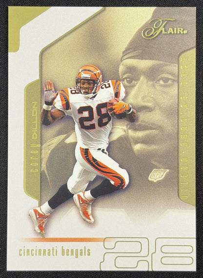 Corey Dillon 2002 Fleer Flair Collection /200 Bengals