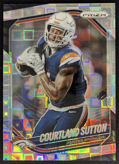 Courtland Sutton 2025 Panini Prizm Pandora /400 Broncos Sports Trading Cards