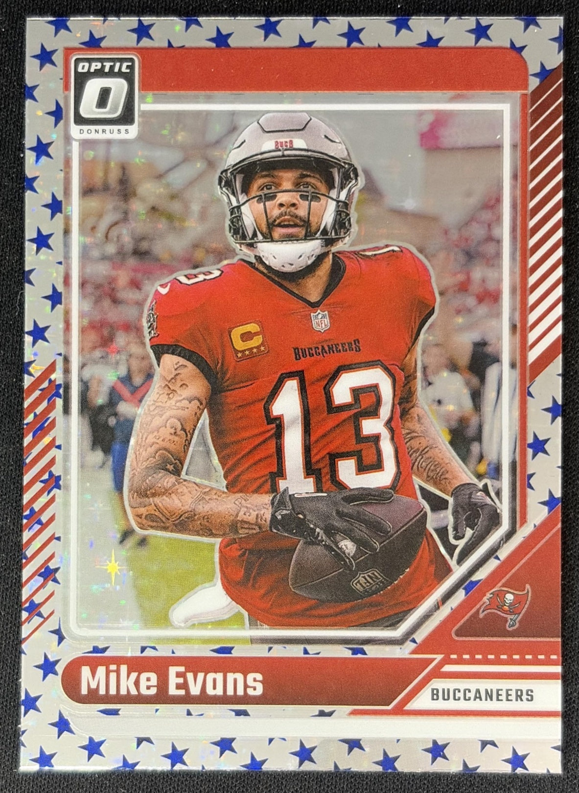 Mike Evans 2024 Panini Donruss Optic Stars Buccaneers front