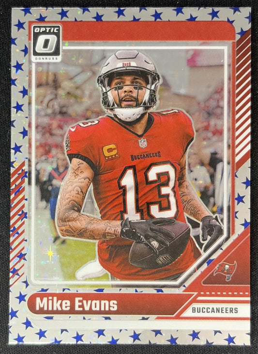 Mike Evans 2024 Panini Donruss Optic Stars Buccaneers front