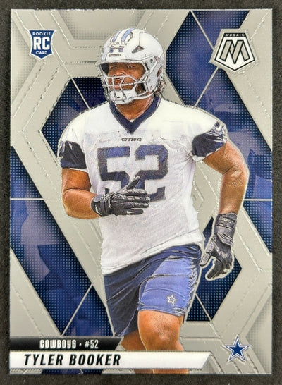 Tyler Booker 2025 Mosaic Rookies Cowboys Sports Trading Card
