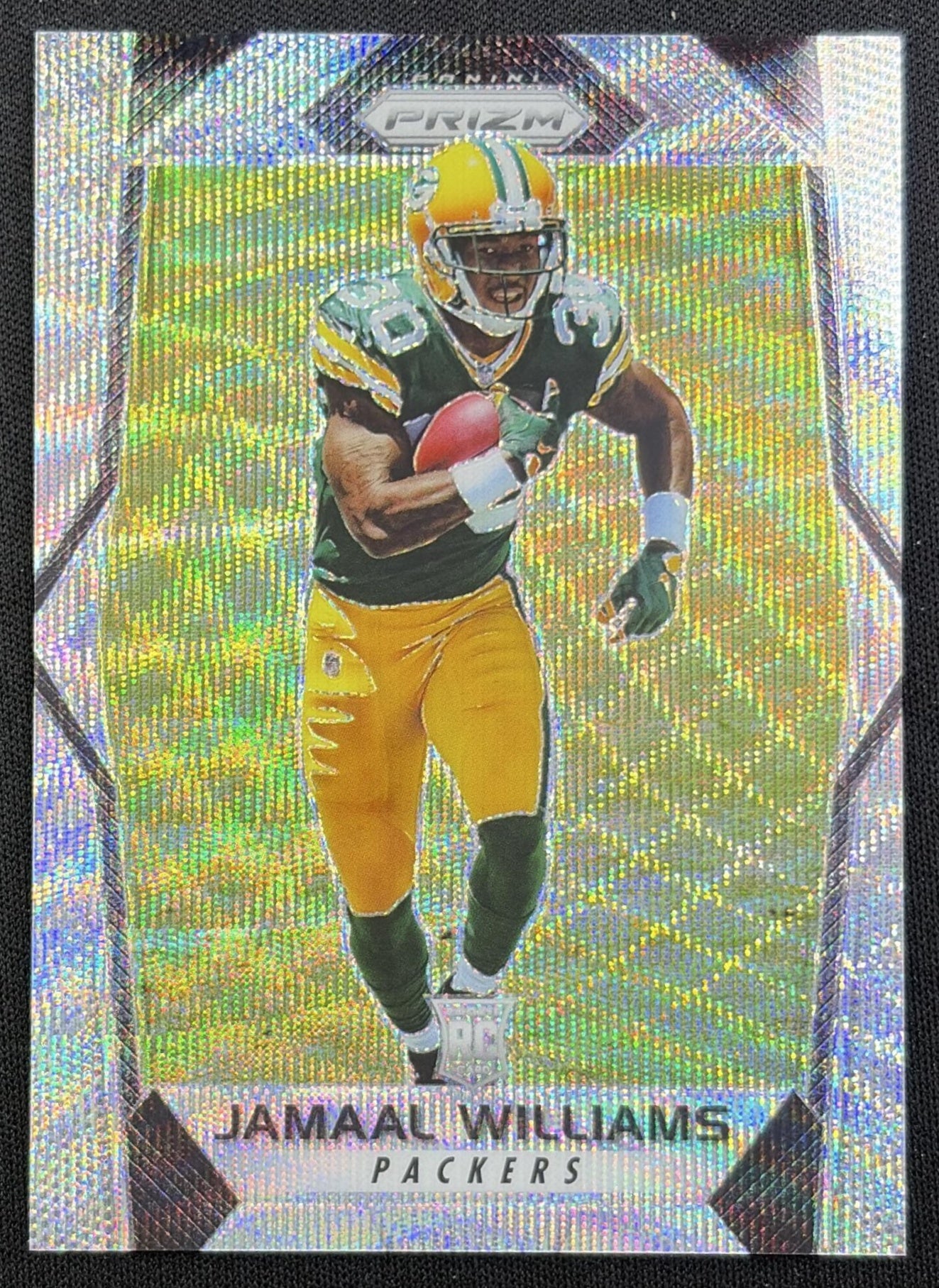 Jamaal Williams 2017 Panini Prizm Blue Wave /149 Packers