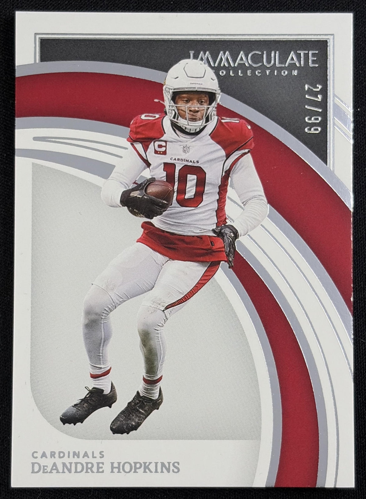 DeAndre Hopkins 2022 Panini Immaculate Collection -/99 Cardinals sports trading card front