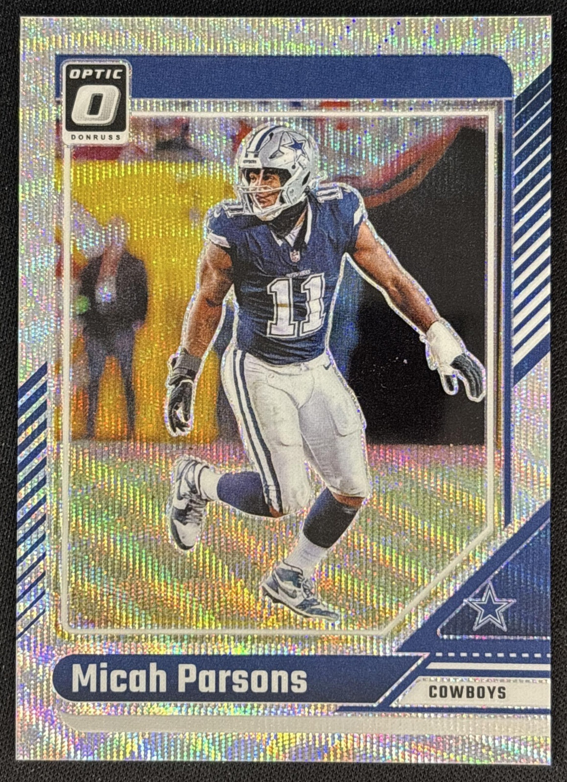 Micah Parsons 2024 Panini Donruss Optic Wave /300 Cowboys