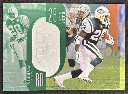 Curtis Martin 1998 SPx Finite /10100 Jets