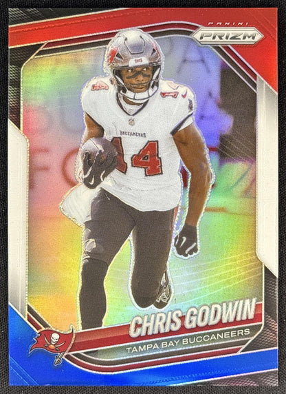 Chris Godwin 2025 Panini Prizm Red White & Blue Buccaneers