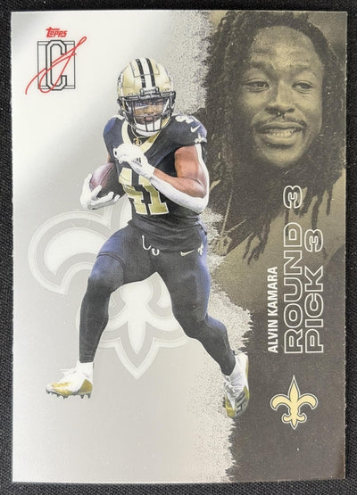 Alvin Kamara 2025 Topps Signature Class Chrome Veteran Saints Sports Trading Card