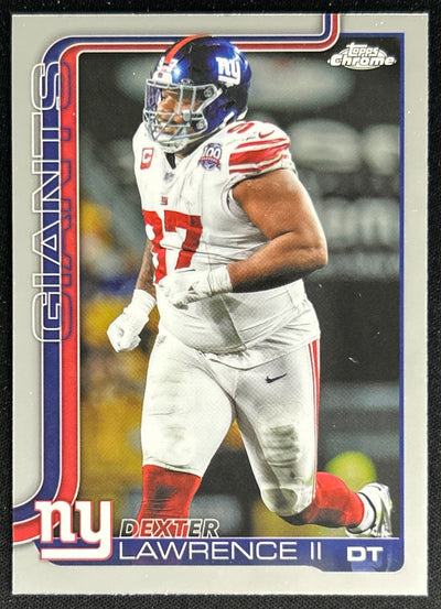 Dexter Lawrence II 2025 Topps Chrome Giants Bengals Default Title Sports Trading Cards