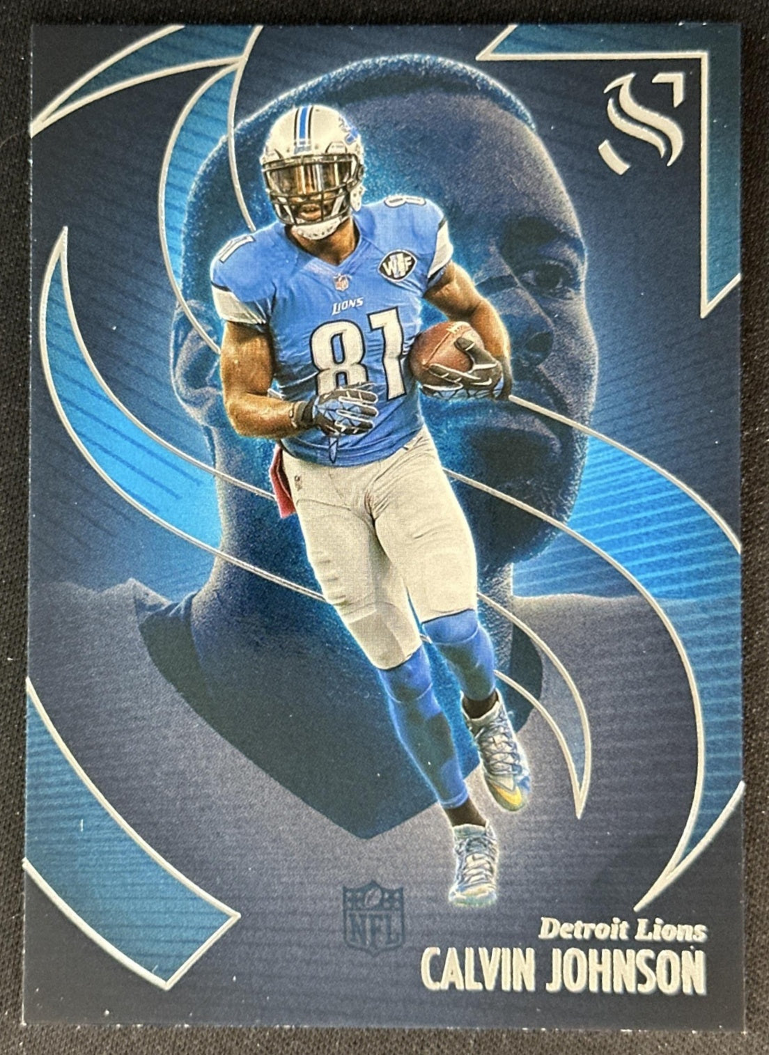 Calvin Johnson 2025 Panini Silhouette Lions